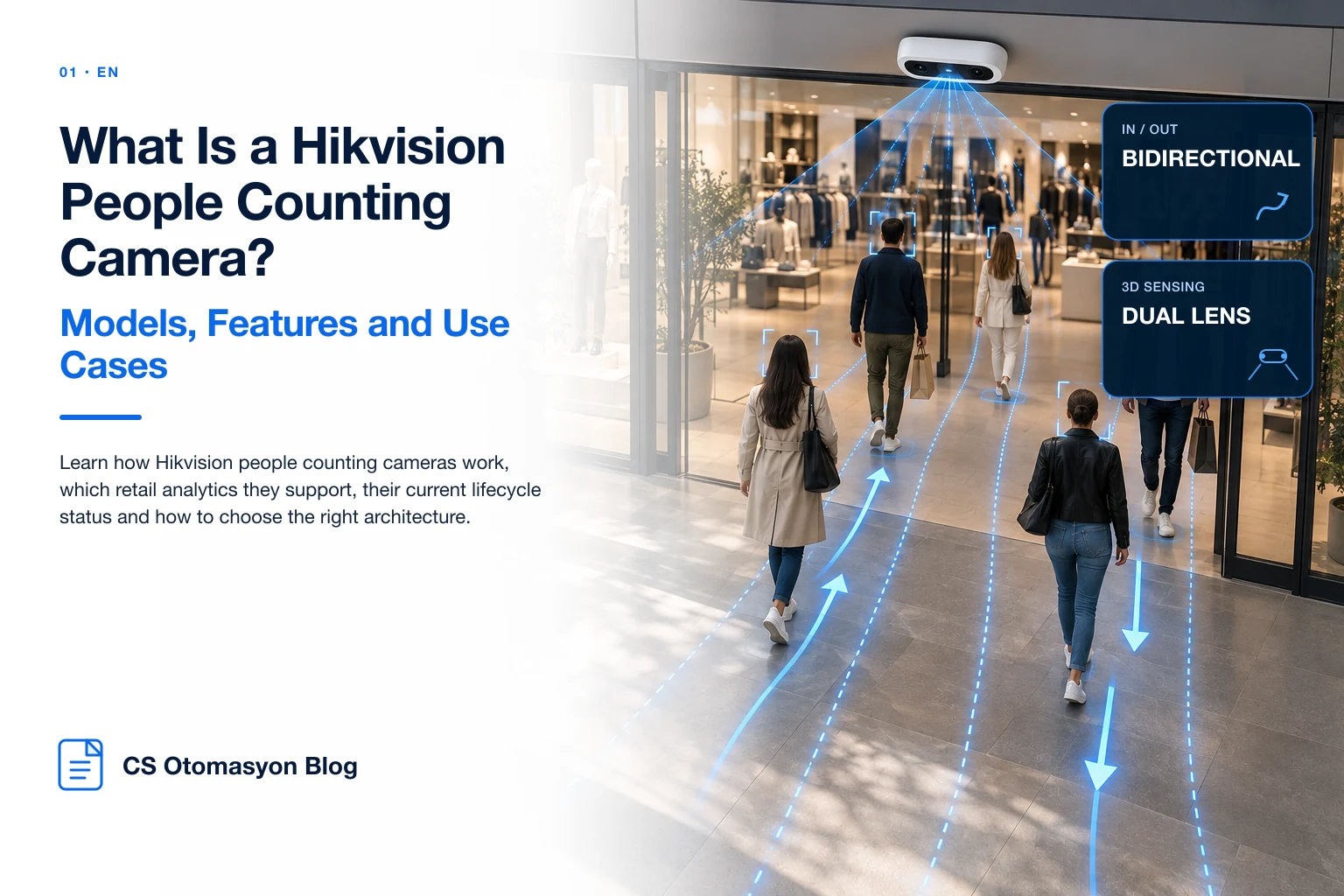 What Is a Hikvision People Counting Camera? Models, Features and Use Cases
